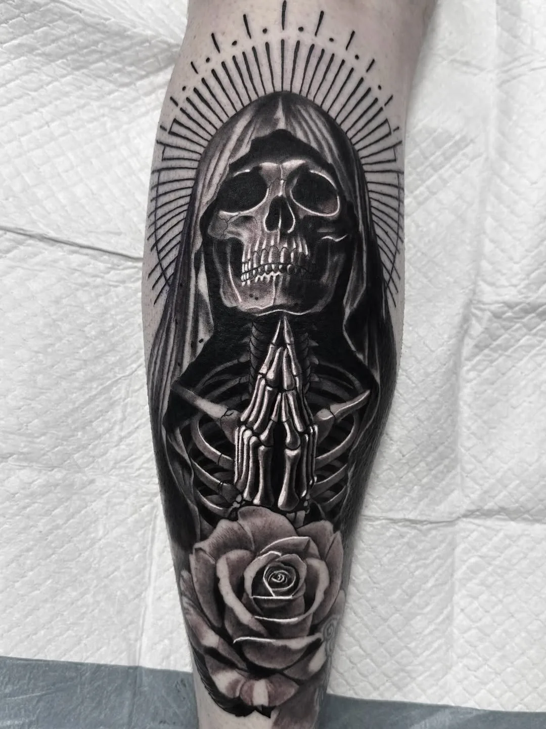 GRIM REAPER tattoo by Crouchy
